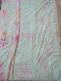 Pure Georgette - mint green