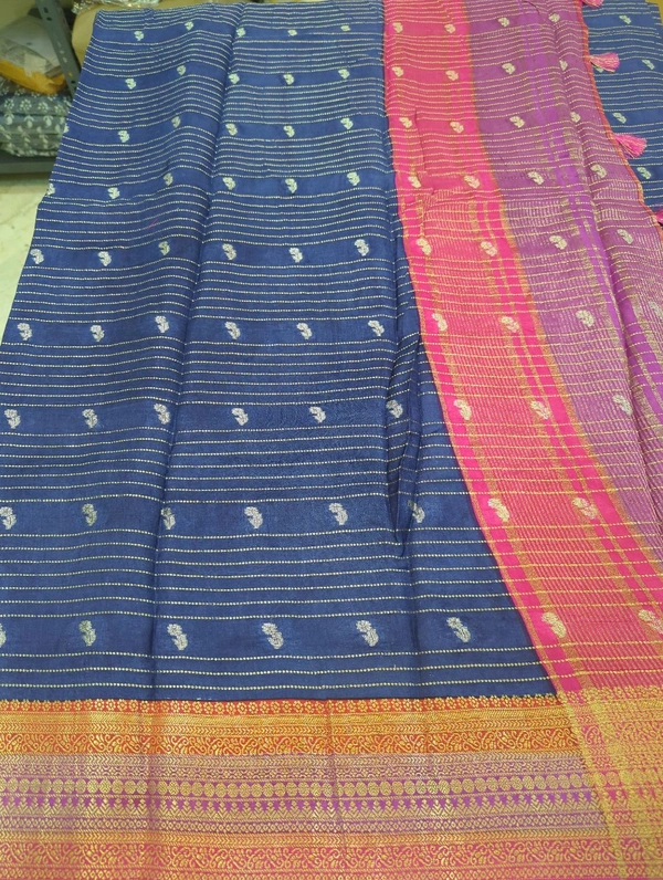 Premium Dola Weaving - Navy Blue