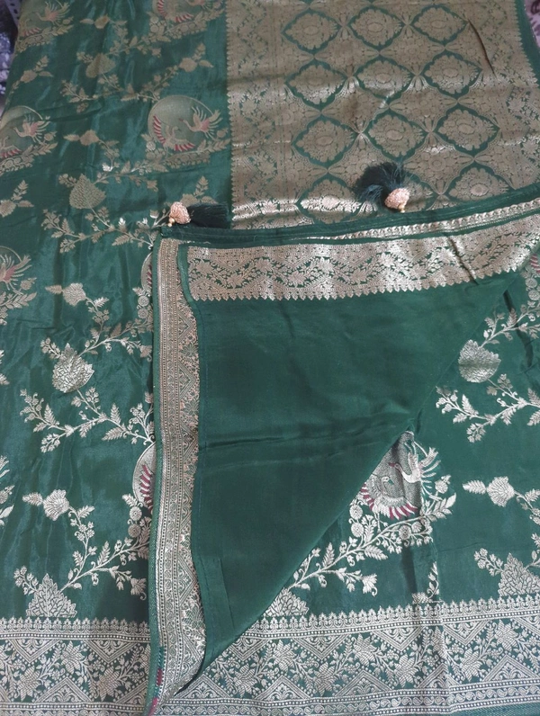 Russian Crepe - green