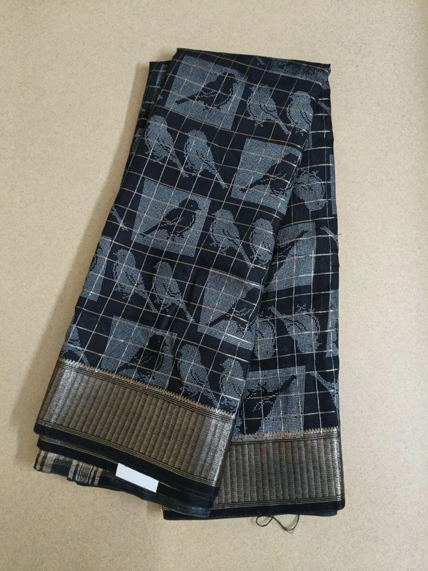 Chiniya Checks - Navy Blue