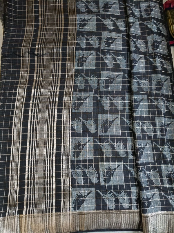 Chiniya Checks - Navy Blue