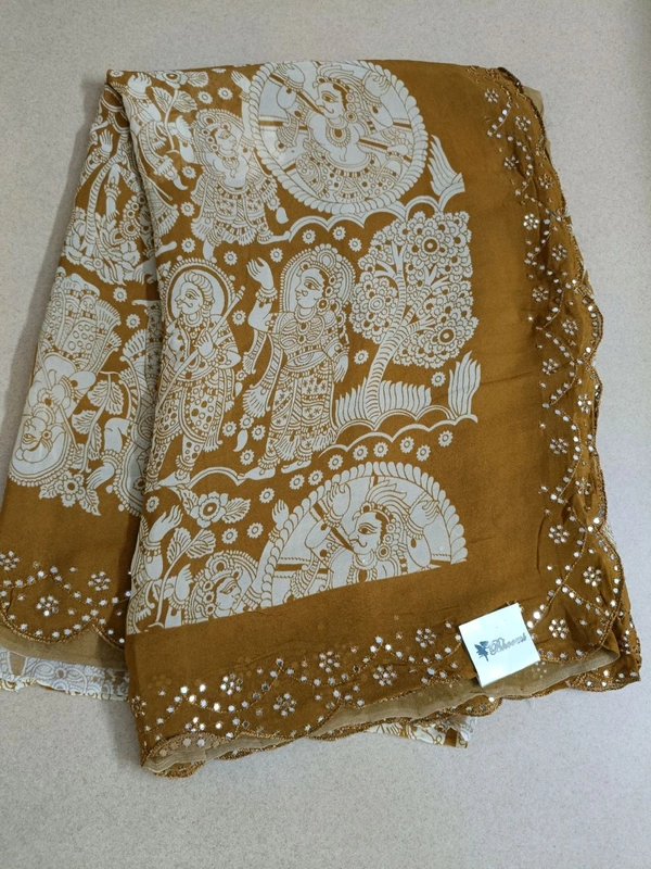 Pure Georgette  - Web Orange