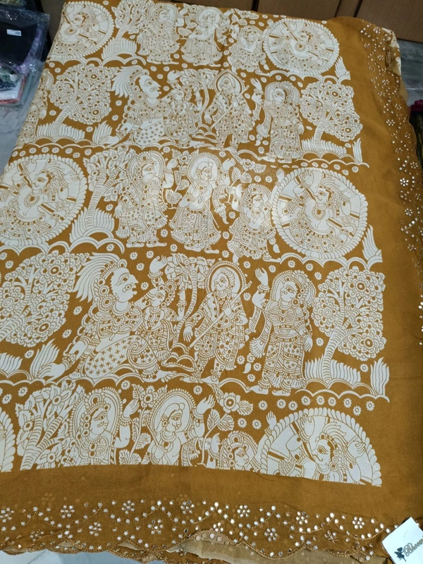 Pure Georgette  - Web Orange