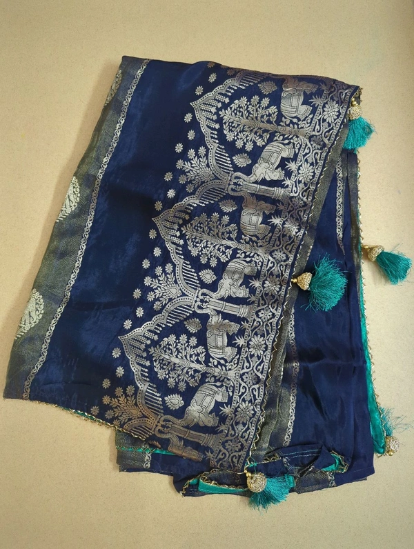 Russian Tissue - Navy Blue