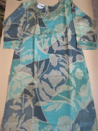 georgette tissue suit - 42