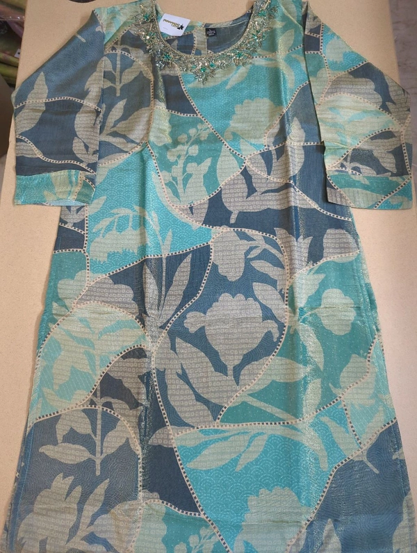 georgette tissue suit - 42