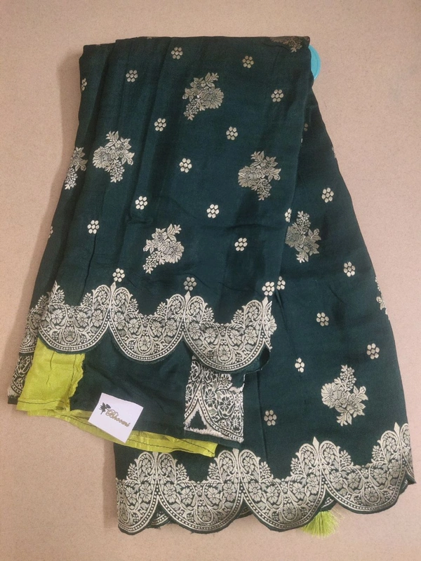 Dola Silk  - green