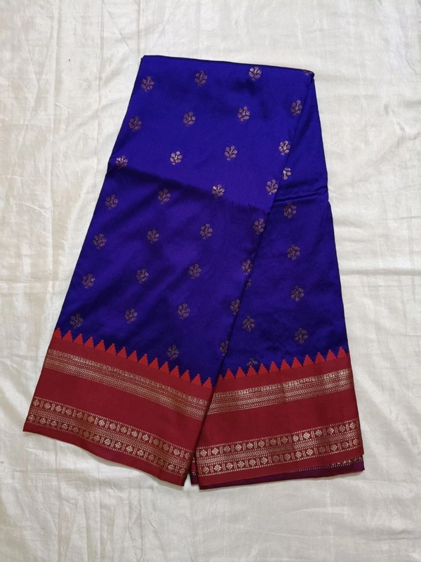 Benarasi Fancy - violet, Flowers