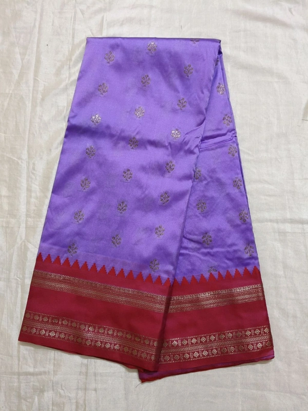 Benarasi Fancy - lavender, Flowers