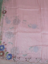PURE SOFT ORGANZA - Pink Lace