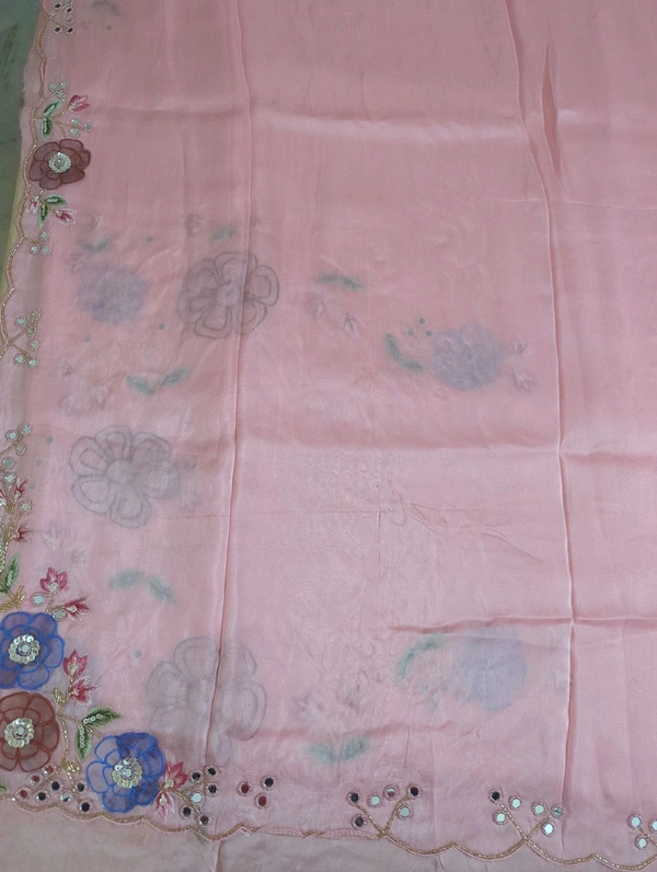 PURE SOFT ORGANZA - Pink Lace