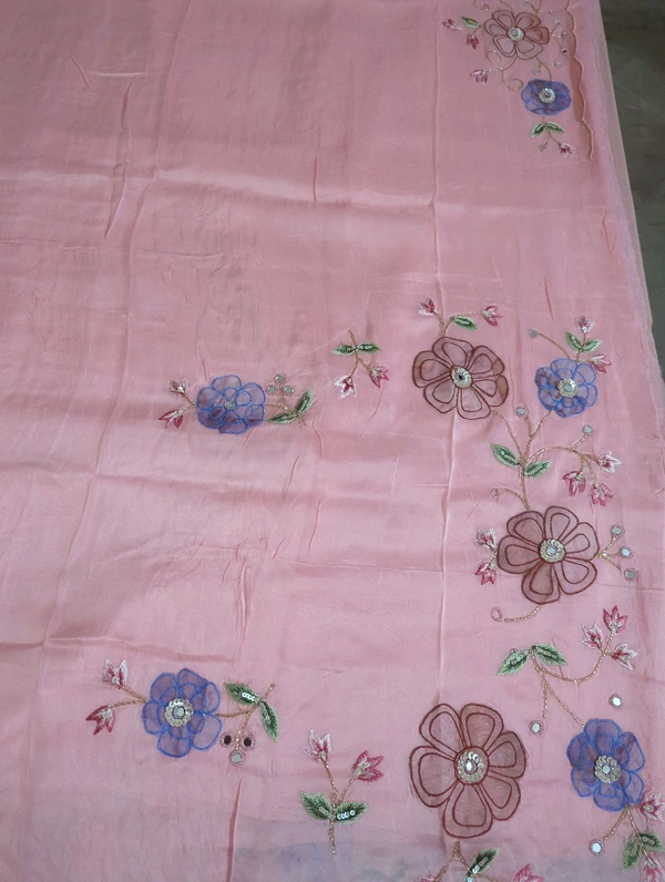 PURE SOFT ORGANZA - Pink Lace