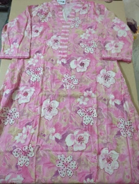 COTTON DIGITAL HANDWORK - 46, pink