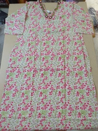 pure cotton handwork - pink, 44