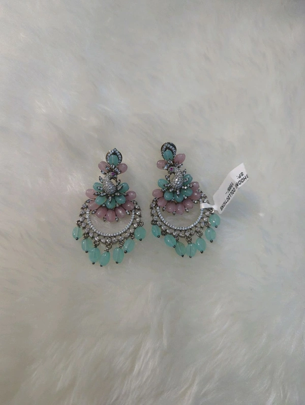 designer earrings - Pink