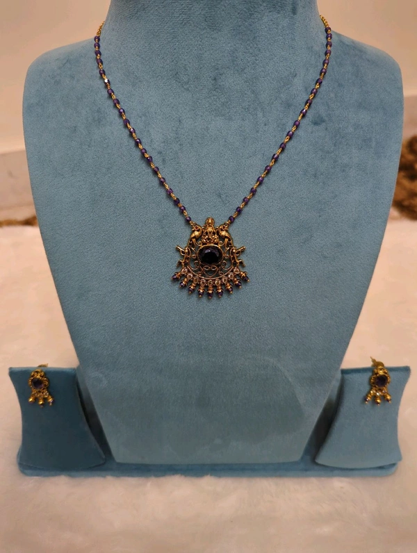 real cz pendent set