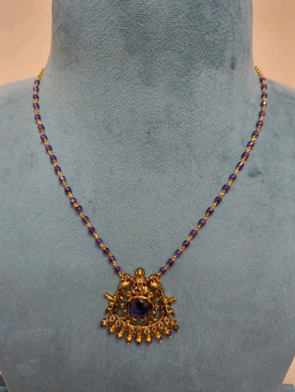 real cz pendent set
