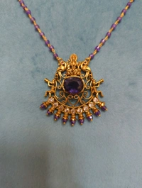 real cz pendent set