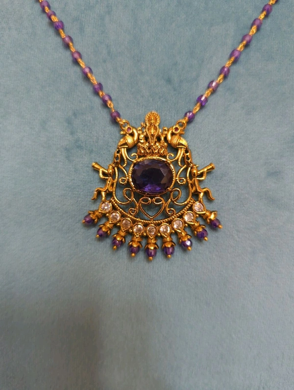 real cz pendent set