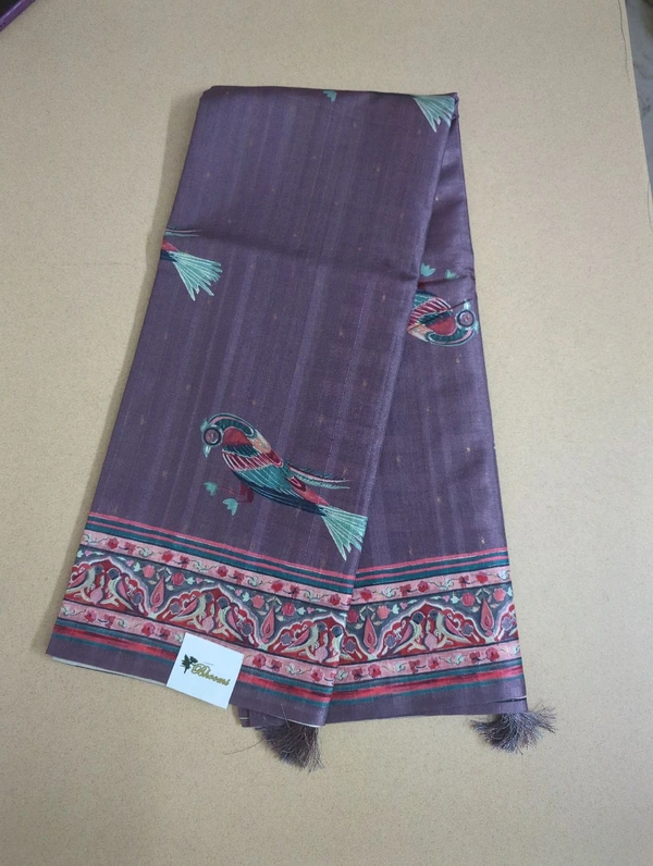 tusser designer - Purple