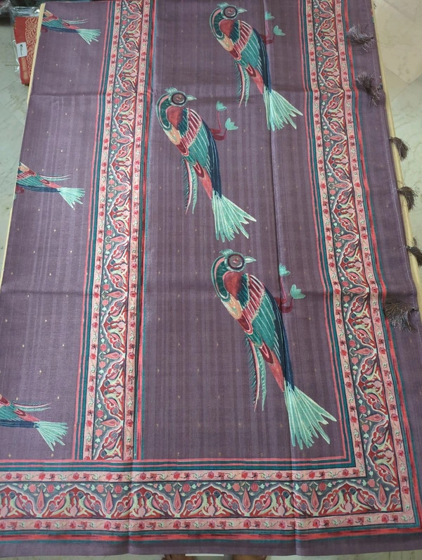tusser designer - Purple