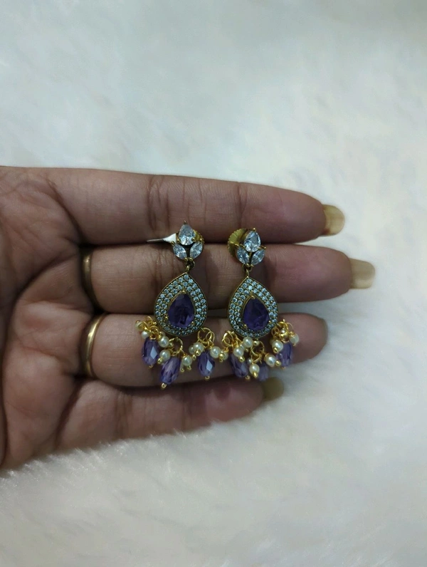 cz earrings