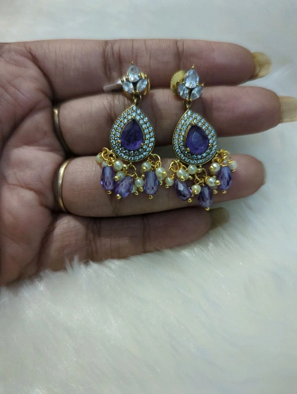 cz earrings