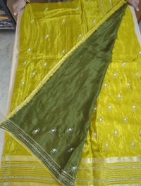 russian crepe handwork - Gold