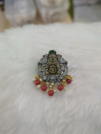 VICTORIAN PENDENT - orange