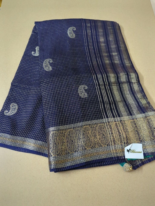 DOLA CHECKS - Pigment Indigo