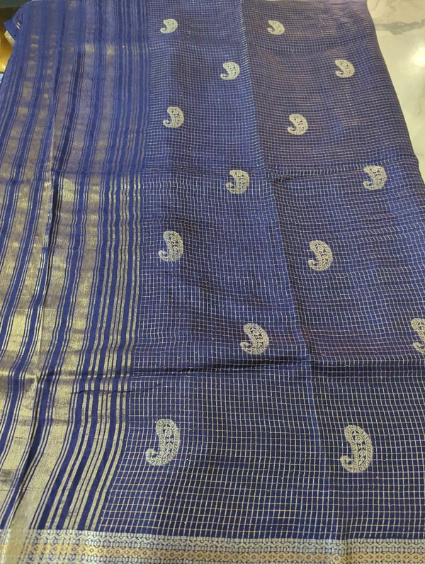 DOLA CHECKS - Pigment Indigo