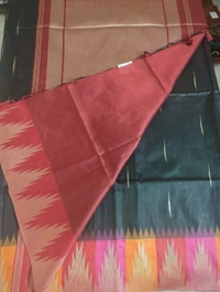 tusser weaving - Black