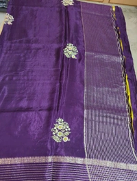 russian crepe work - Purple