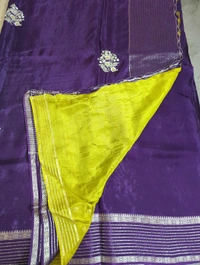 russian crepe work - Purple