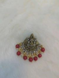 VICTORIAN PENDENT - Red
