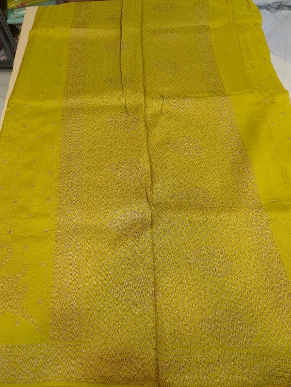 trusser georgette - Yellow