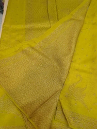 trusser georgette - Yellow