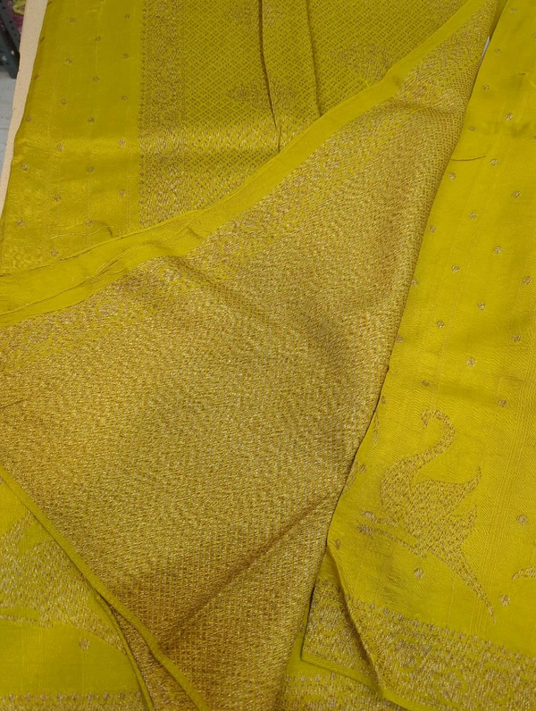 trusser georgette - Yellow