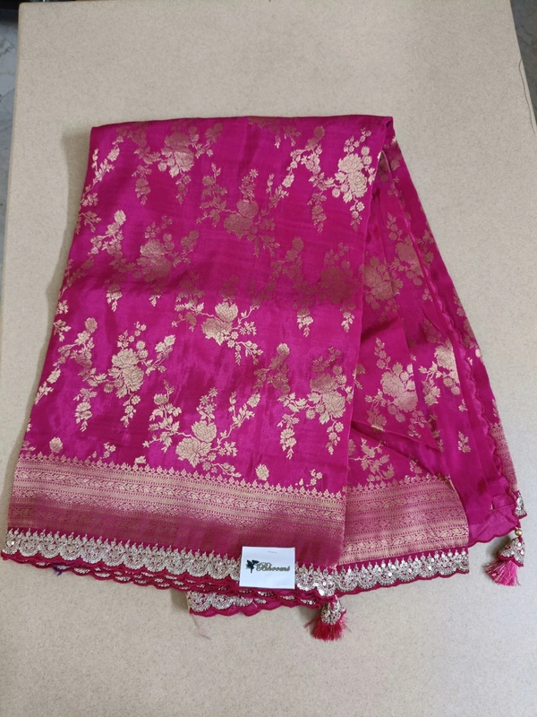 russian  crepe - pink