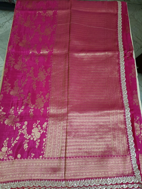 russian  crepe - pink