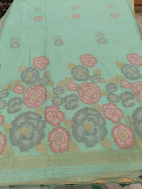 tusser lenin - Mint Green