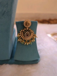 antique necklace - Red