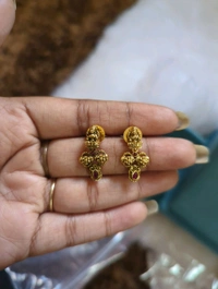 antique necklace - Red