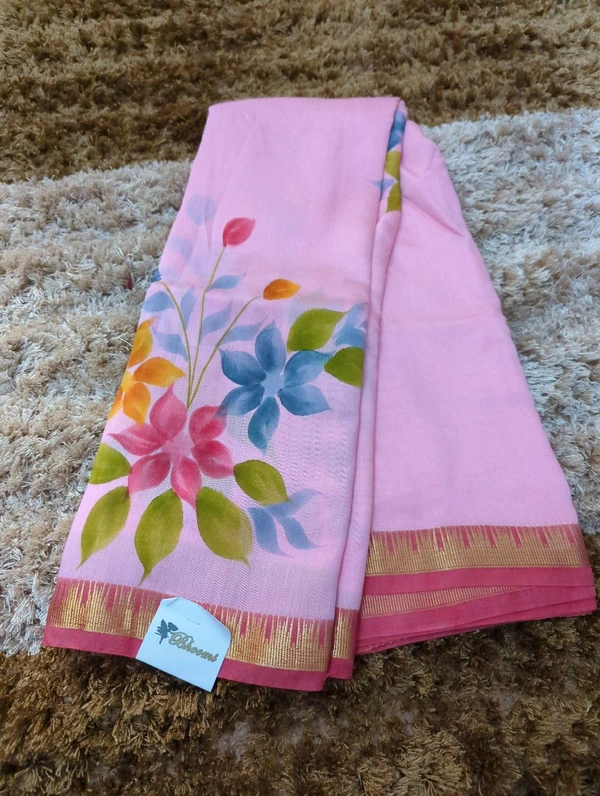 chiniya with handprint - pink