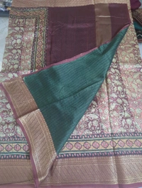 pure chanderi - Brown