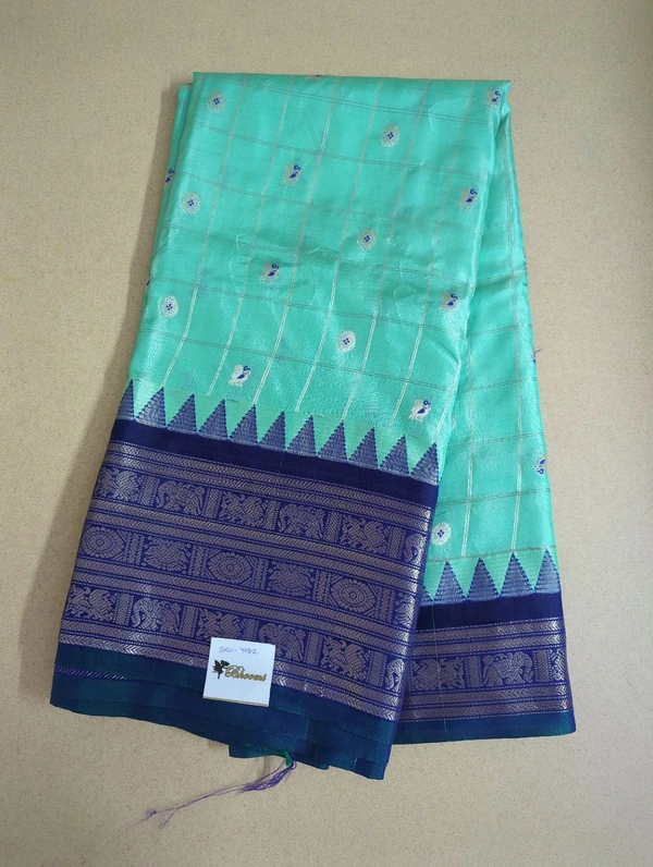 Pure Gadwal  - sea green