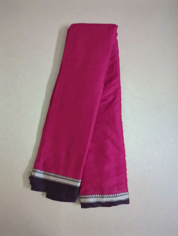 Pure Handloom Narayanapet Cotton - Red, 15 working days