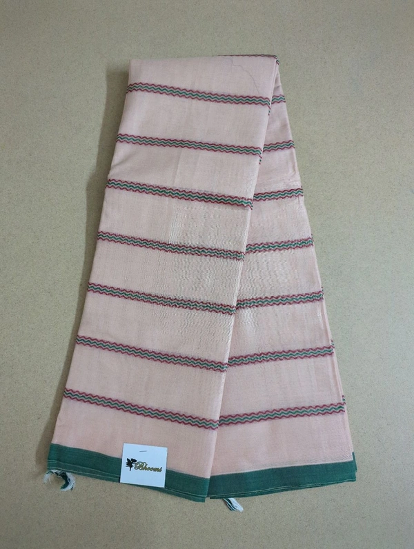 Pure Narayanapet Cotton - peach