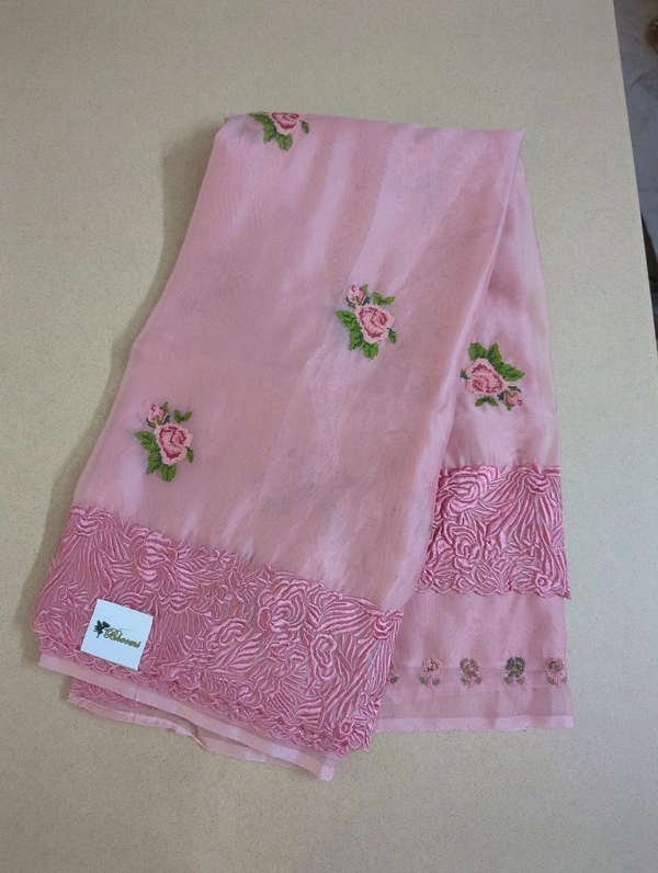 ORGANZA SELF CROSS - Sundown