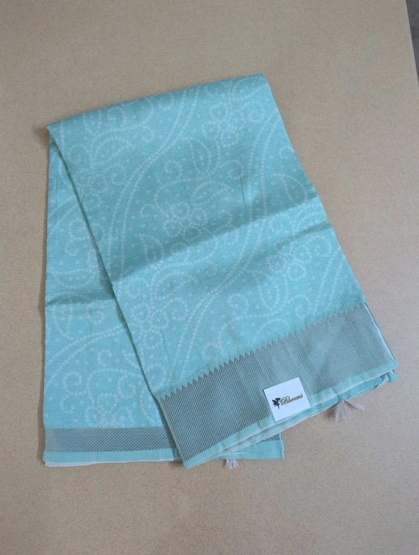 Pure Handloom Mangalagiri - blue